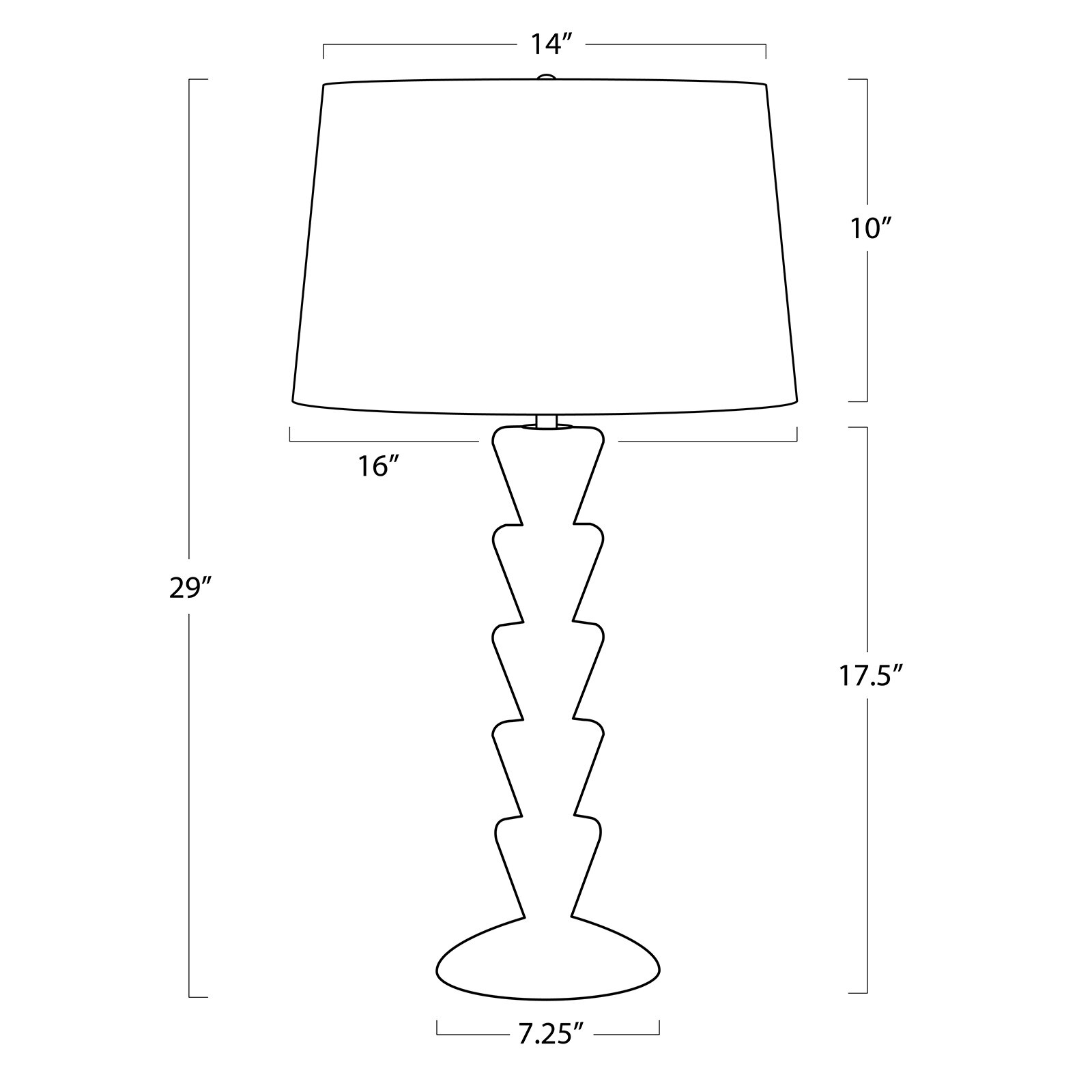 蝶*子様 オークション出品⭐︎インディゴライト3.11ct Patricia Jade Table Lamp | Regina Andrew Detroit